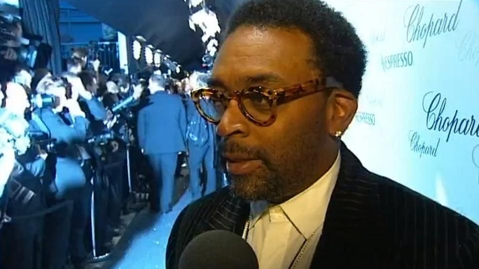 Spike Lee à Cannes en 2008