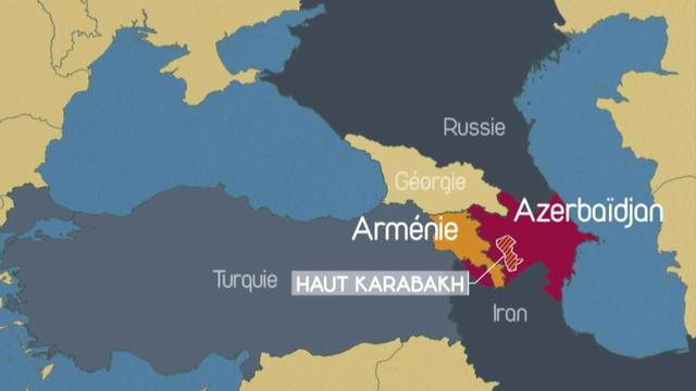 Le Haut-Karabakh, un territoire disputé entre l'Arménie et l'Azerbaïdjan. [RTS]