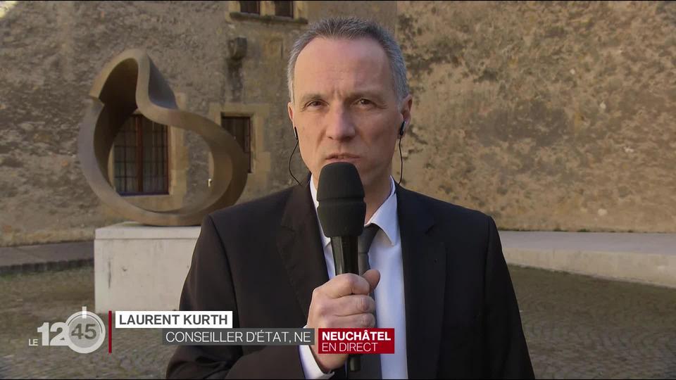 La réaction du conseiller d'État neuchâtelois Laurent Kurth.