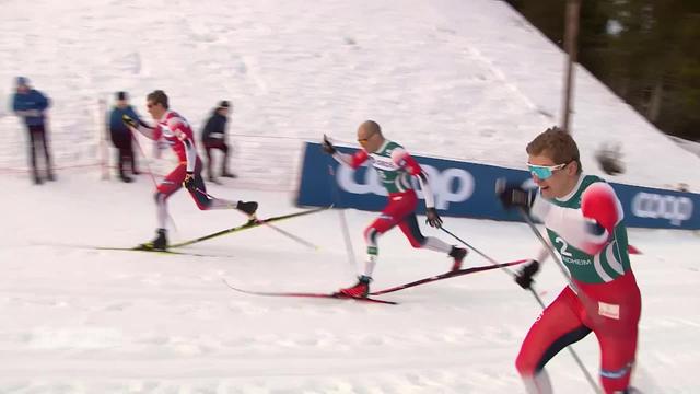 Ski de fond, Trondheim (NOR), sprint messieurs: 15e victoire consécutive pour Johannes Klaebo(NOR)