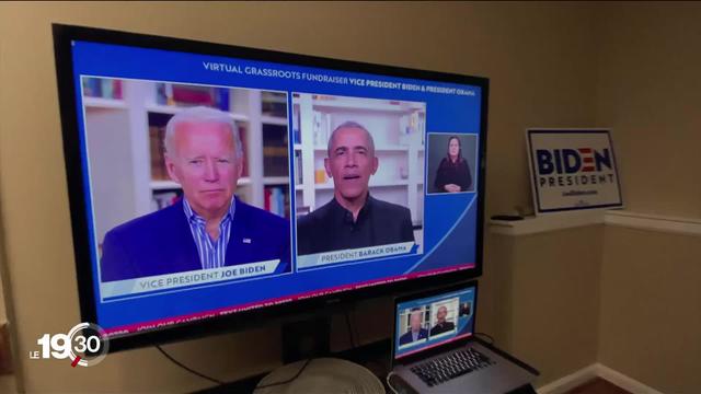 Barack Obama vient d'appuyer la candidature de son ex-vice président Joe Biden, avec une campagne de récolte de fonds.
