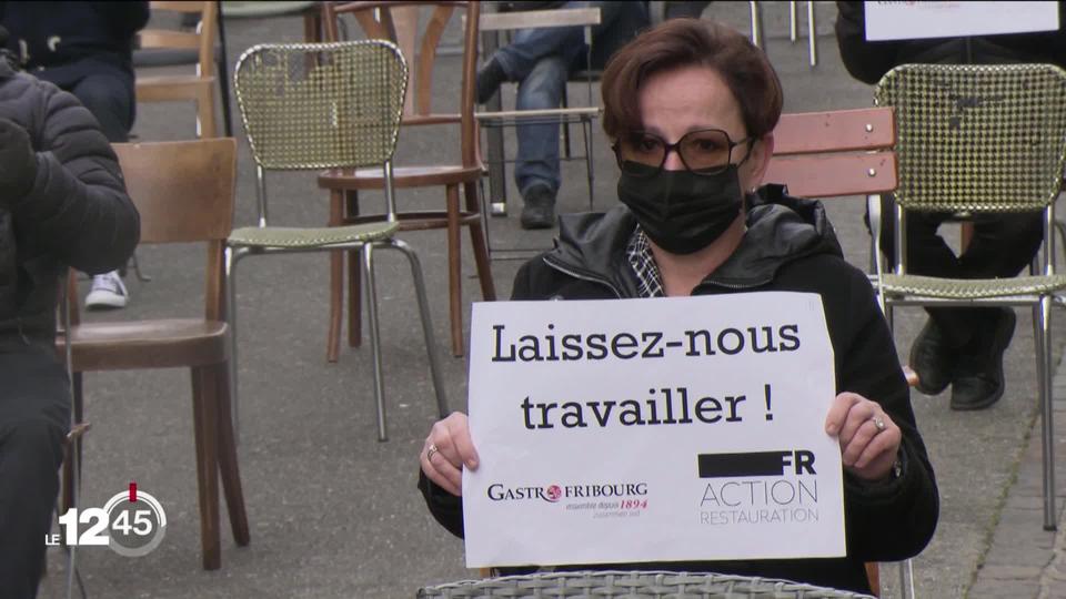 Laissez-nous travailler! C'est le cri d'alarme des restaurateurs fribourgeois.