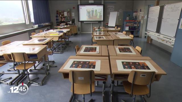 L'école à distance se met en place... la patience est de mise. Reportage en Valais