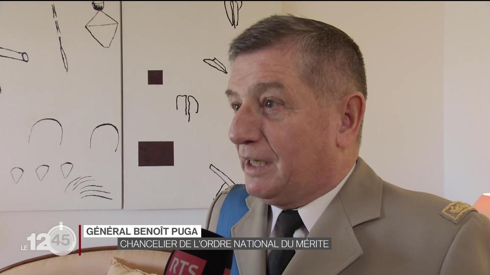 Noëlla Rouget a reçu la Grand-Croix de l’Ordre National du mérite. Benoît Puga : "Il fallait se battre jusqu'au bout, mais une fois que la victoire est acquise, il faut savoir pardonner"