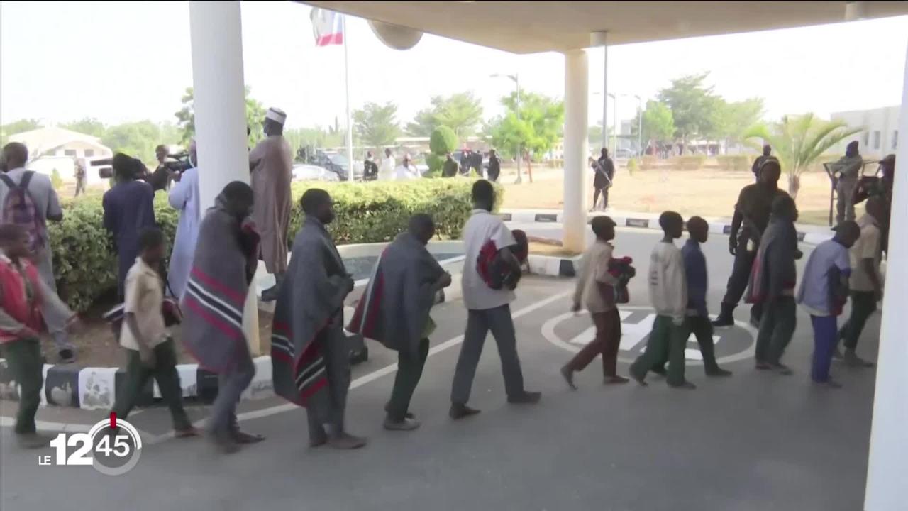 Soulagement au Nigéria; les jeunes garçons enlevés la semaine dernière par des jihadistes de Boko Haram ont été libérés.