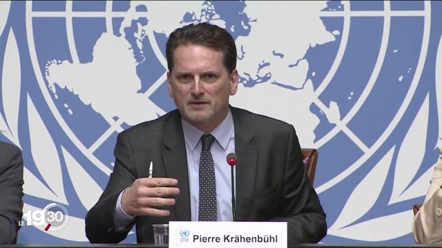 L'enquête de l'ONU sur Pierre Krähenbühl ne pointe que de légers manquements, révèle Temps Présent.
