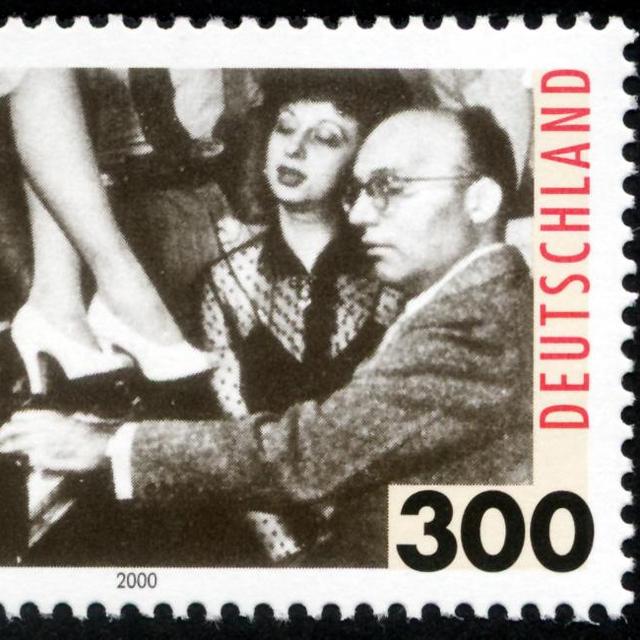 Stamp Germany - Kurt Weill [Wikimedia Commons]