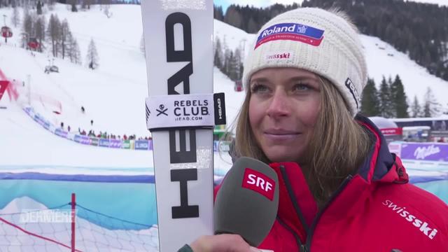 Ski, Coupe du monde, descente dames: victoire de Corinne Suter, troisième place pour Michelle Gisin