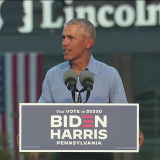 Présidentielle américaine: Barack Obama fait campagne pour Joe Biden et fustige Donald Trump.