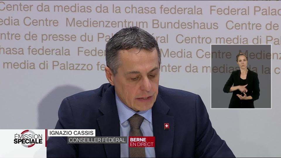 CP du 03.04.2020 - Intervention d'Ignazio Cassis