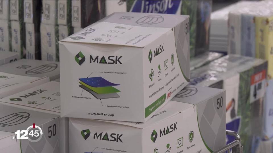 Dans les pharmacies, les masques sont à nouveau des produits phares après l'annonce du Conseil fédéral