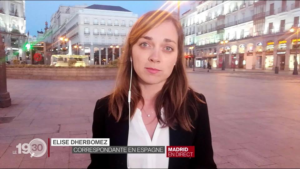 Elise Dherbomez en Espagne "Le bilan du pays a dépassé celui de la Chine. La moitié des morts sont à Madrid."