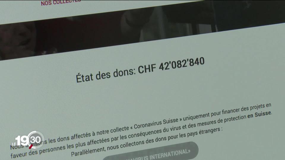 La Chaîne du Bonheur a déjà récolté 42 millions de francs en faveur des personnes précarisées par la crise du Covid-19 en Suisse.