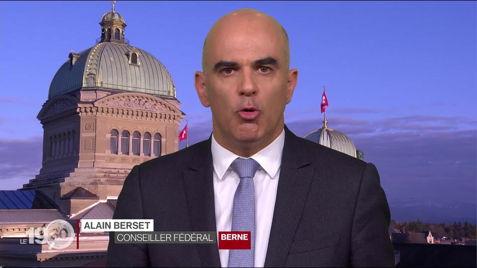 Alain Berset: "Je fais un appel à l'ensemble de la population: respectez les mesures".