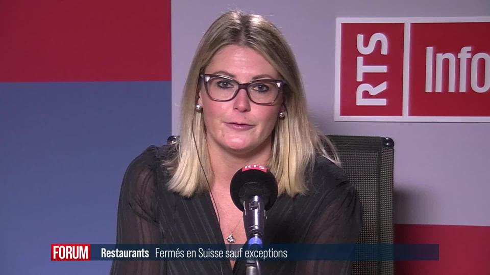 Des exceptions existent concernant la fermeture des restaurants (vidéo)