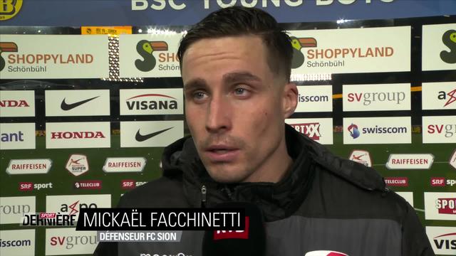 21e journée, Young Boys - Sion (1-0) : Interview de Mickaël Facchinetti