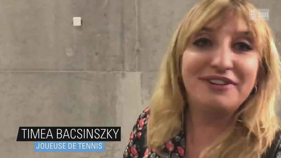 JOJ 2020: Timea Bacsinszky a rencontré la délégation hongroise