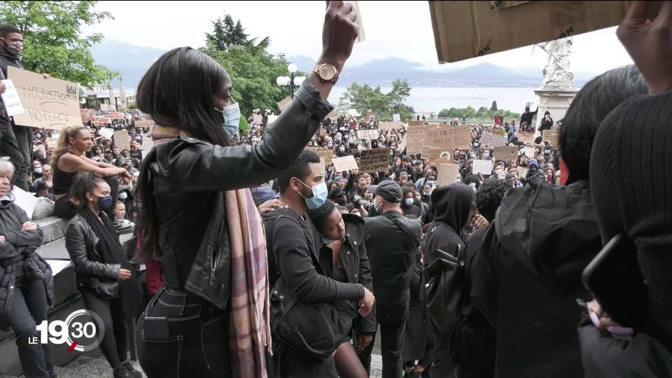 Des milliers de personnes sont descendues dans les rues de Suisse romande ce week-end pour manifester contre le racisme.