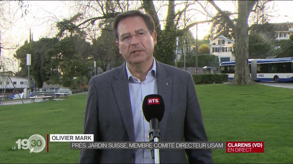 Olivier Mark, Prés. Jardin Suisse: "Il faudrait rouvrir les points de vente dès que possible, mais la santé publique prédomine."