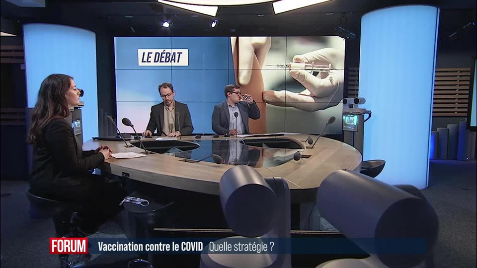 Le grand débat – Vaccination contre le Covid : quelle stratégie ?