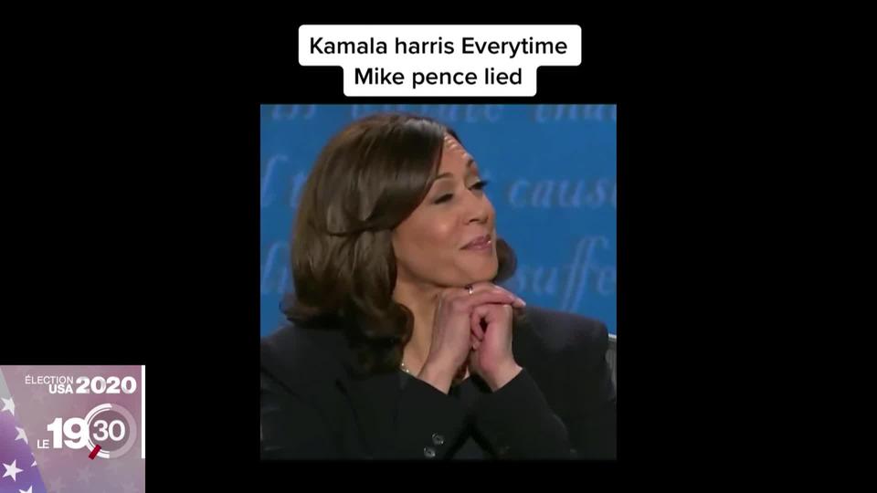 Kamala Harris, future vice-présidente des Etats-Unis, est devenue la muse des réseaux sociaux et a force de symbole