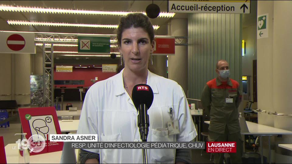 Sandra Asner "Il y a des cas de maladie de Kawasaki au CHUV. Ce n'est pas quelque chose d'inconnu des pédiatres."