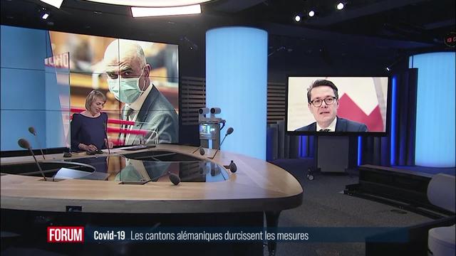 Le Conseil Fédéral face aux cantons alémaniques récalcitrants: interview de Benedikt Würth