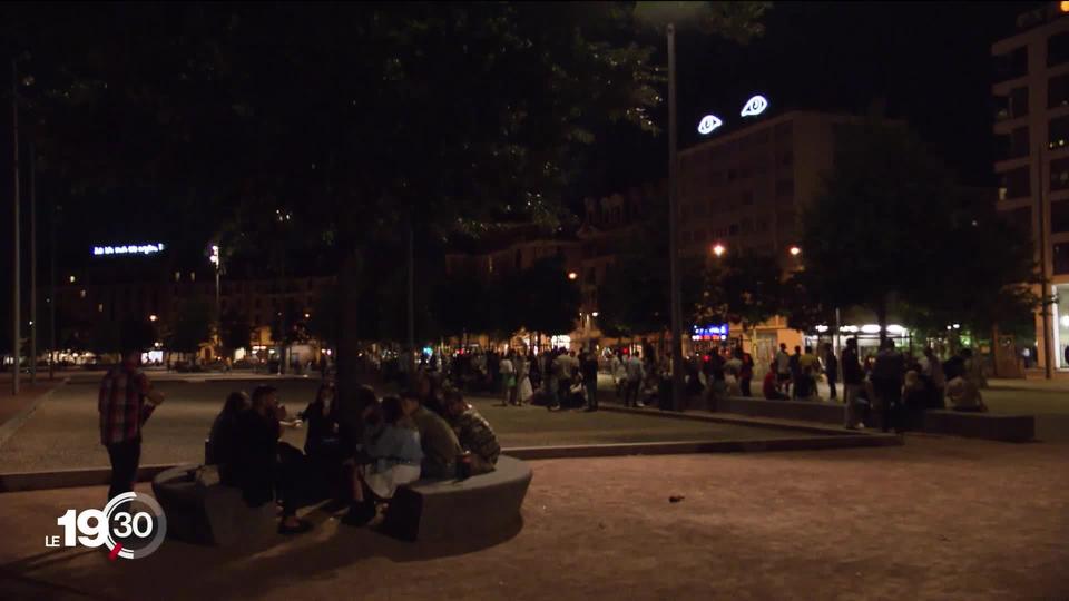 Vie nocturne à Plainpalais.