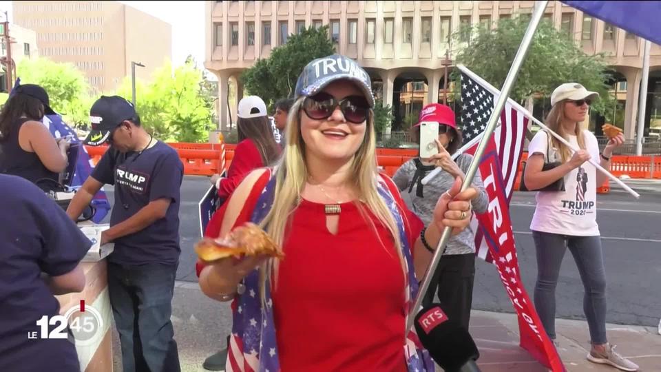 Baroud d'honneur des supporters de Trump en Arizona