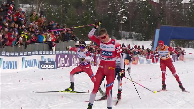 Sprint messieurs: le Norvégien Johannes Klaebo s’impose à Drammen