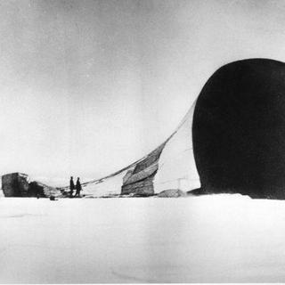 Andrée. [©Grenna Museum, Andréexpeditionen Polarcenter - Fraenkel, Knut Hjalmar Ferdinand]