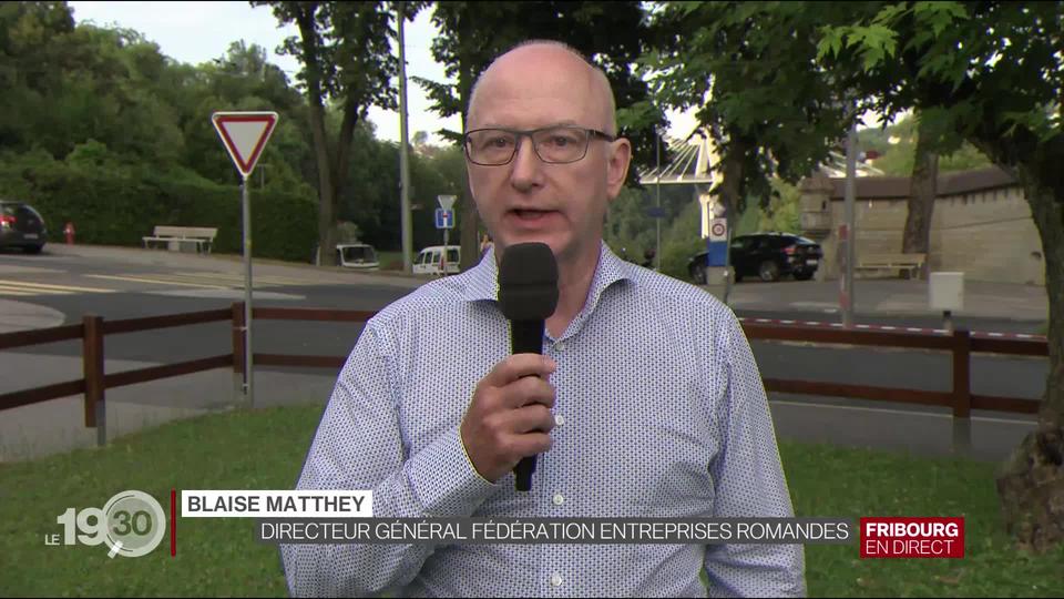 Blaise Matthey, dir. de la Fédération des entreprises romandes: "La situation en Suisse est meilleure que chez ses voisins"