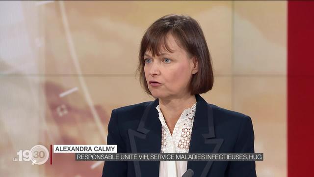 Chloroquine: les précision de la Pr Alexandra Calmy.