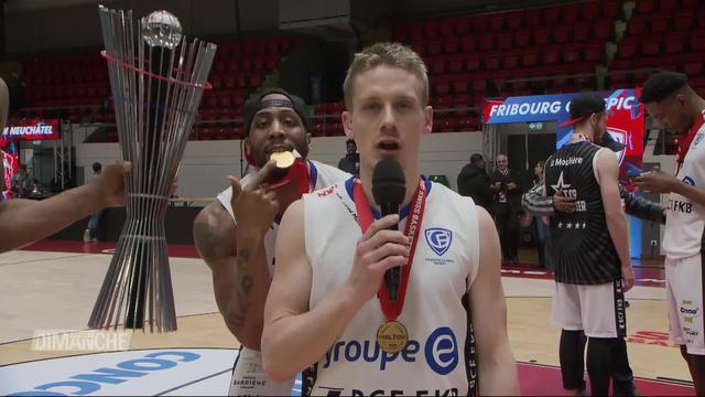 Basketball: Fribourg Olympic s'offre le trophée de la Coupe de la ligue