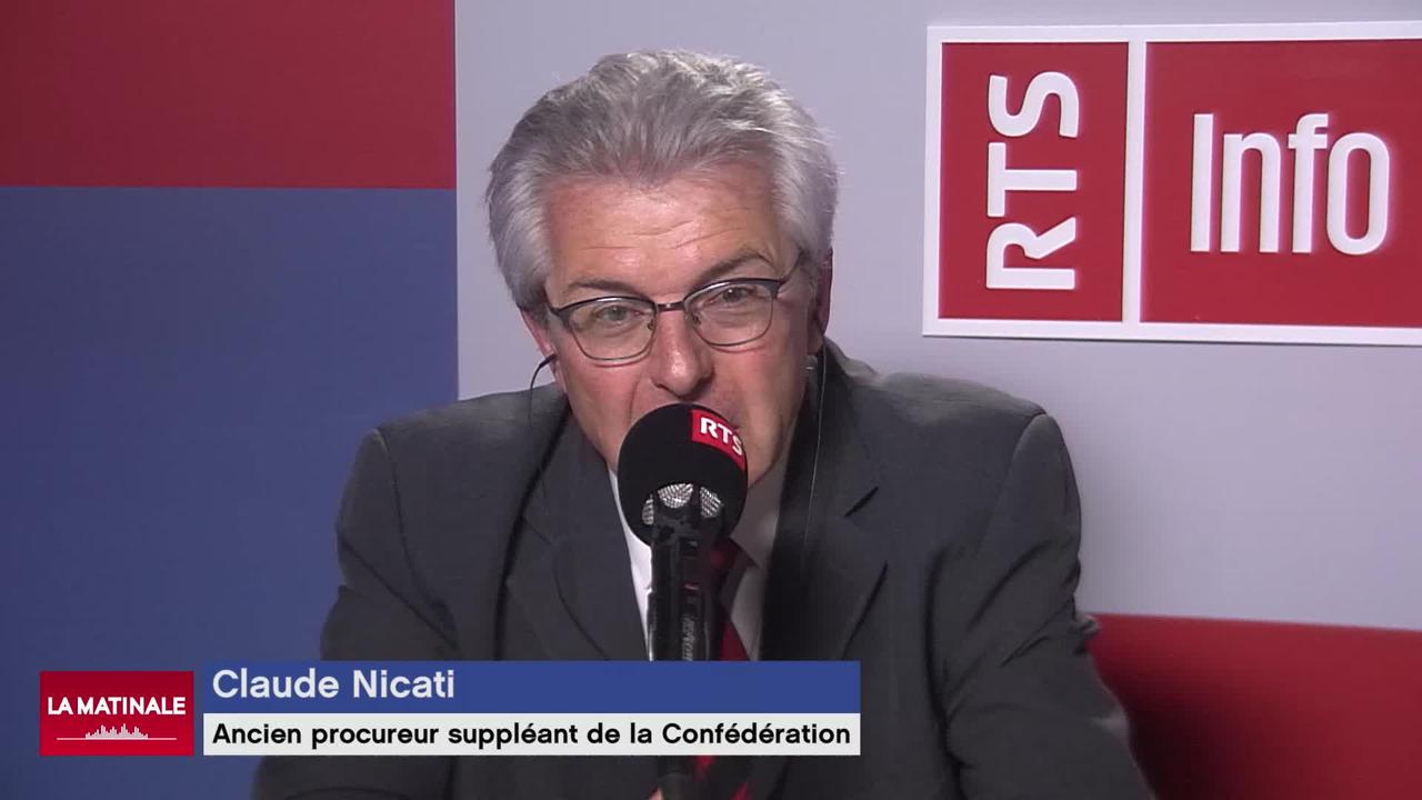 L'invité de La Matinale (vidéo) - Claude Nicati, ex-procureur suppléant de la Confédération et ancien conseiller d'Etat (PLR-NE)