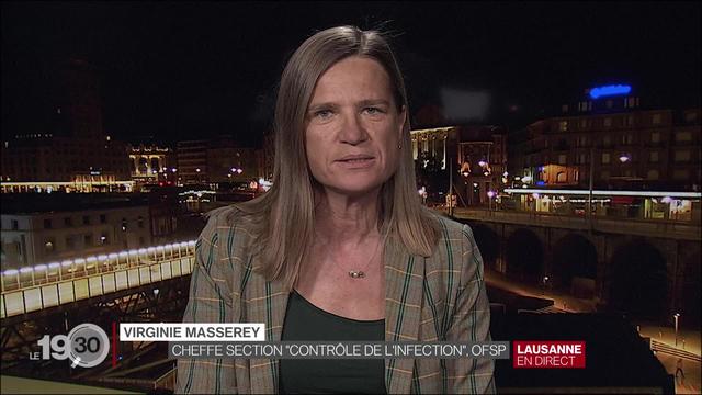 Coronavirus: les réponses de Virginie Masserey, Cheffe du Contrôle de l'infection à l'OFSP.