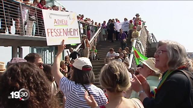 Le réacteur n°1 de la centrale nucléaire de Fessenheim débranché.