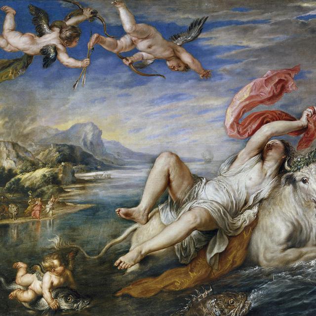 L'Enlèvement d'Europe par Rubens. [DP]