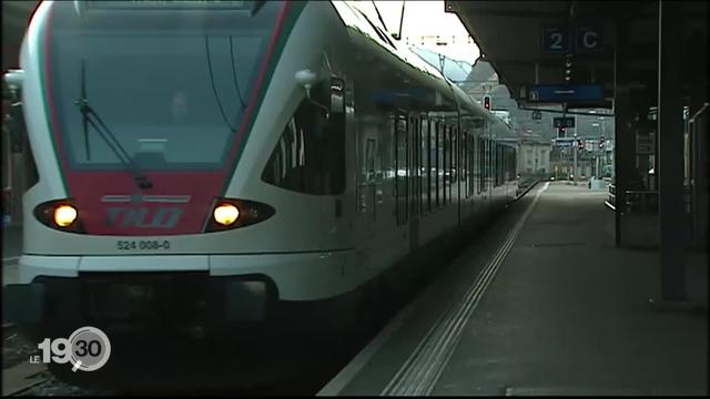 A partir du jeudi 10 décembre, interruption du trafic ferroviaire entre la Suisse et l'Italie