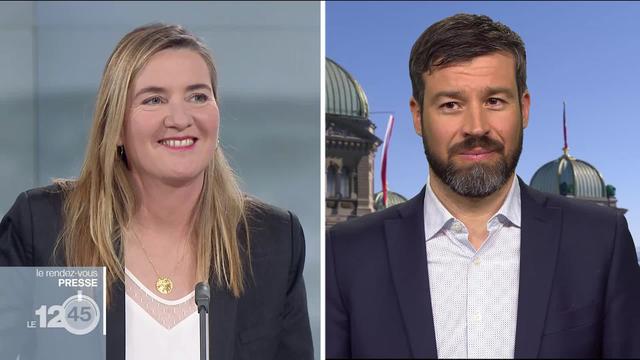 Rendez-vous de la presse: débat sur le "coronavirus" avec Isabelle Moncada (RTS) et Florent Quiquerez (Tamedia)