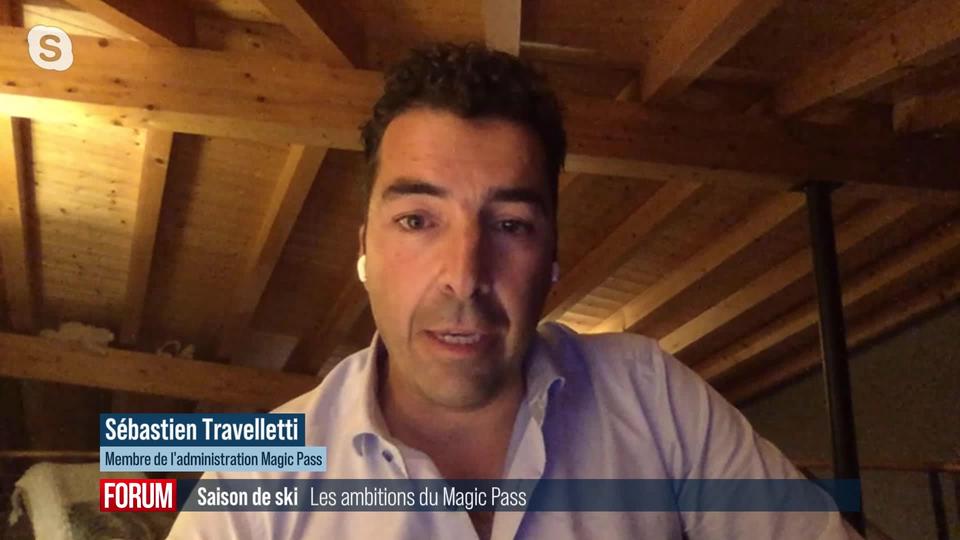 Les ambitions du Magic Pass pour la saison de ski: interview de Sebastien Travelletti