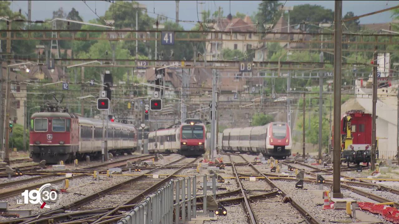 Le Canton de Vaud veut doubler la ligne ferroviaire entre Lausanne et Genève d'ici 2050.