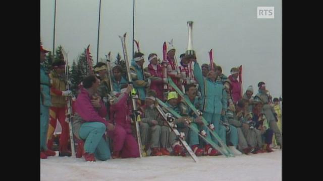 Ski: victoire de la Suisse au classement par nations en 1987