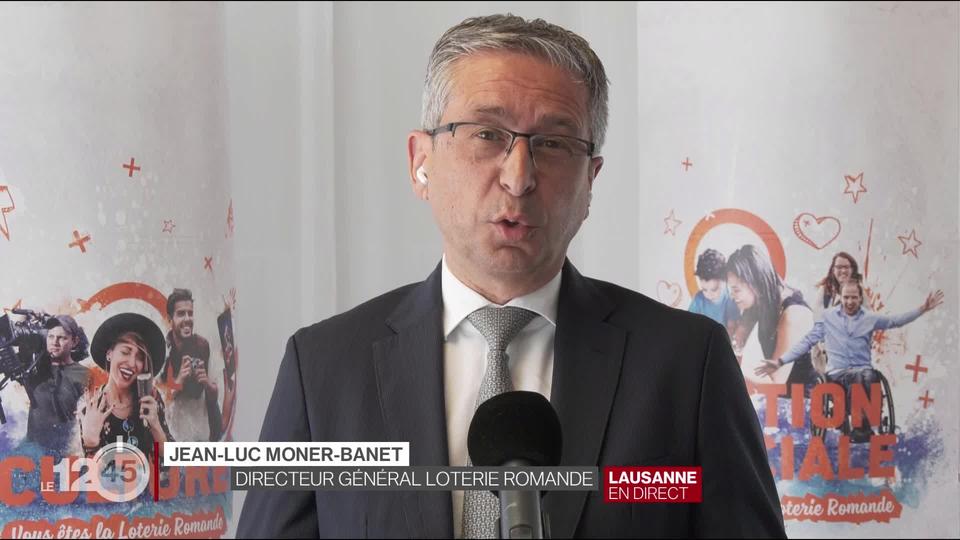 Bénéfice record pour la Loterie romande en 2019. Explications de Jean-Luc Moner-Banet