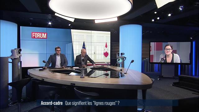 Les trois lignes rouges que la Suisse ne veut pas franchir pour l'accord-cadre