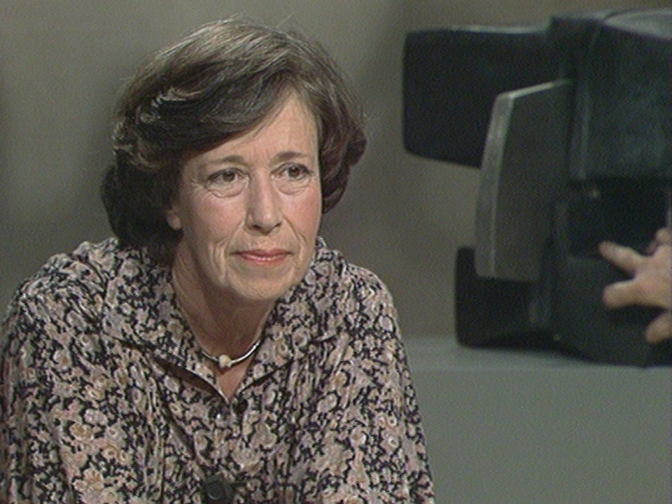 L'écrivaine suisse Yvette Z'Graggen en 1980.