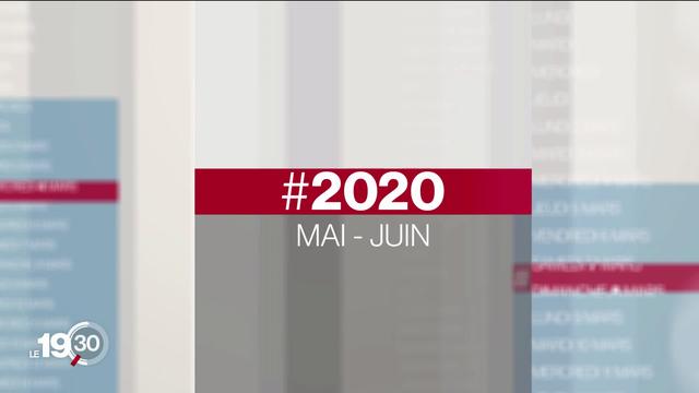 Retour sur les mois de mai et juin 2020 en Suisse et dans le monde.