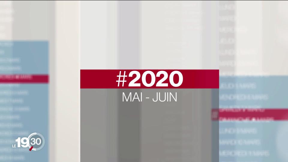 Retour sur les mois de mai et juin 2020 en Suisse et dans le monde.