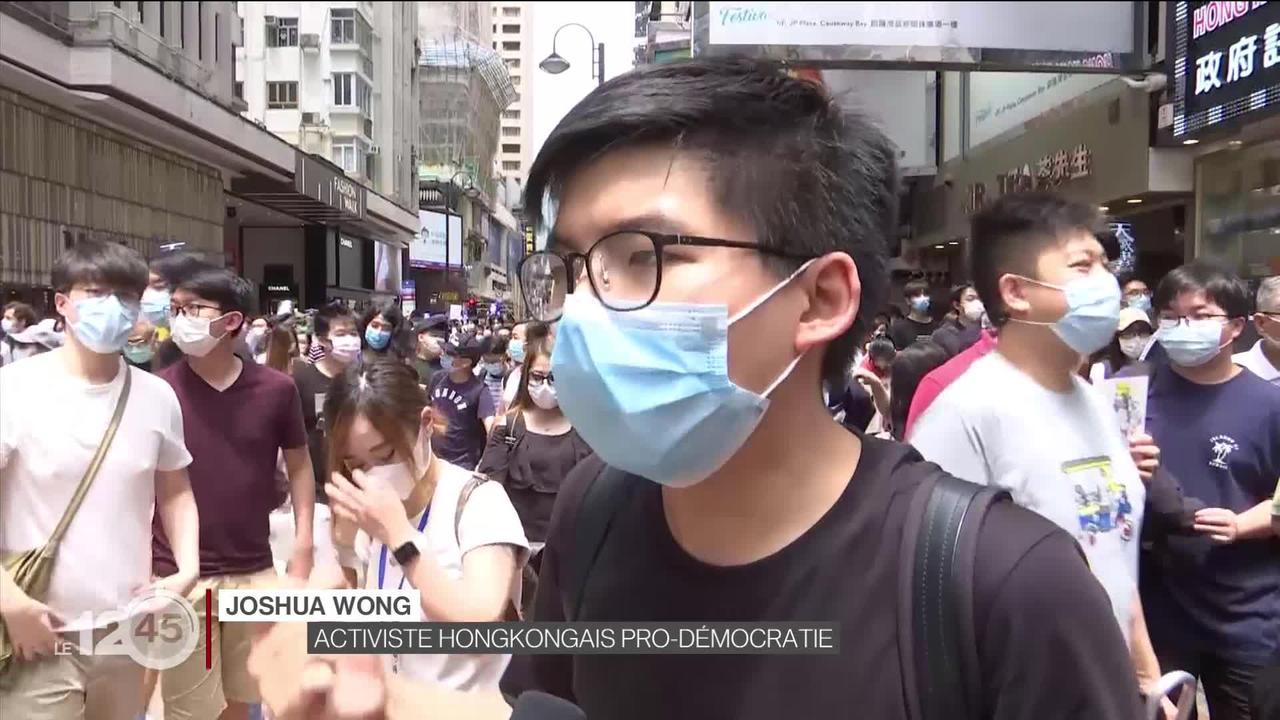Des milliers de manifestants pro-démocratie défilent dans le centre de Hong Kong