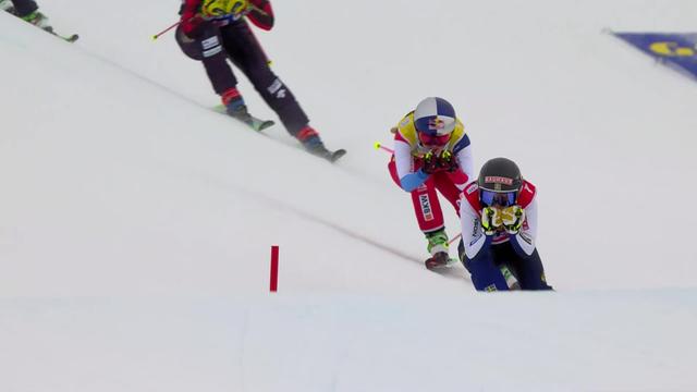 Fjall (SWE), finale Ski Cross: Fanny Smith (SUI) sur la 2e marche du podium